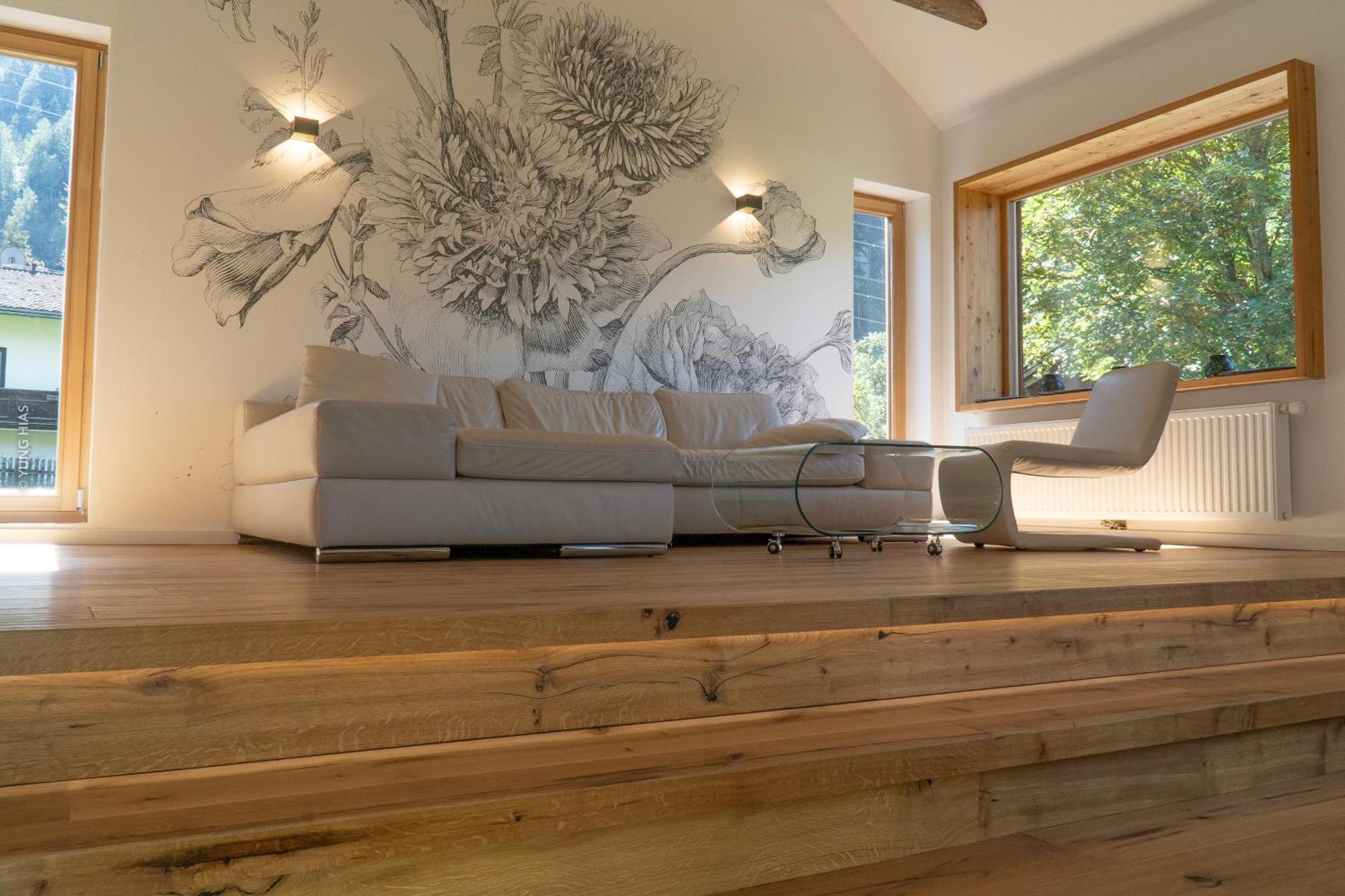 Chalet Schmelz Huette Mit Sauna Und Garten Флаттах Экстерьер фото